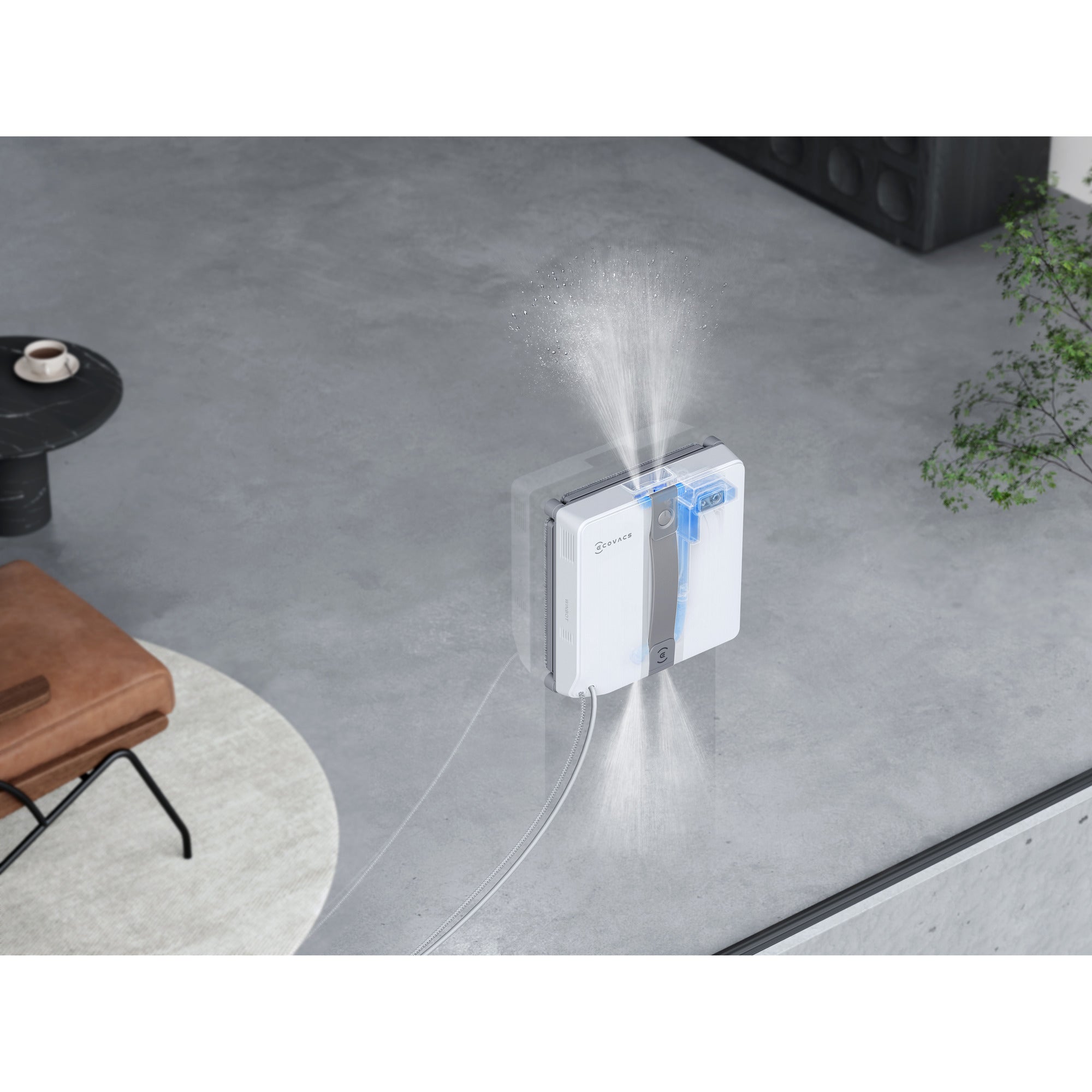 Ecovacs winbot mini raamreiniger (grijs, 3200pa)