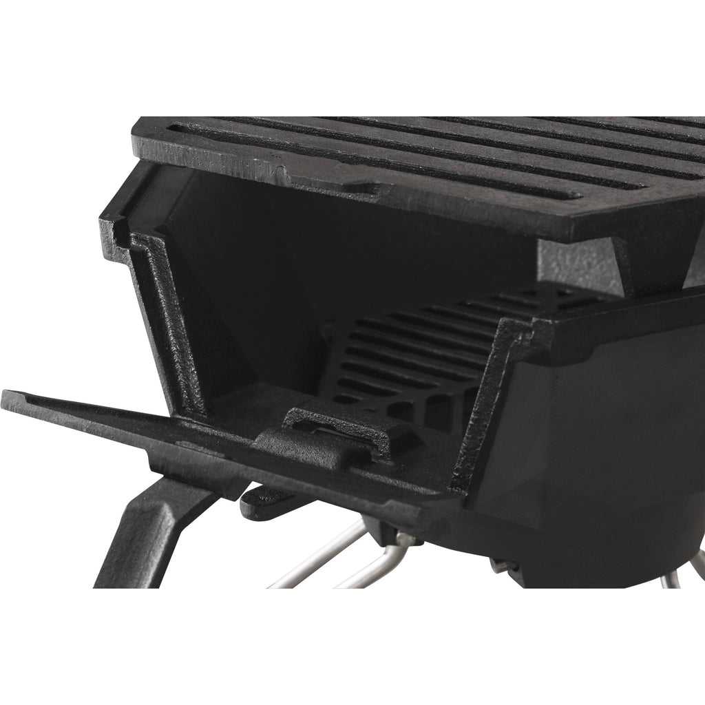 The windmill kibo grill model 3.0 houtskoolbarbecue (zwart)