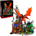 Lego ideas - dungeons dragons: het verhaal van de rode draak constructiespeelgoed (21348)