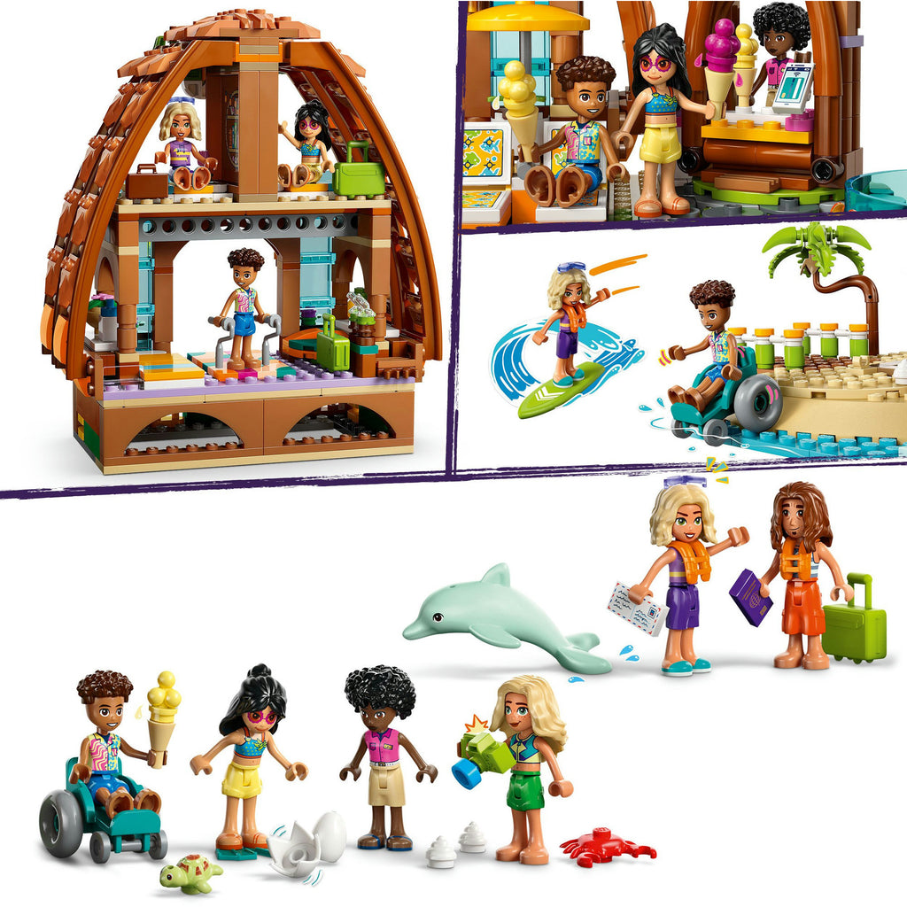 LEGO Friends 42673 Familienurlaub am Strand