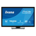 Iiyama prolite t2438msc-b2 23.8 touchscreen monitor (zwart, 120 hz, hdmi, displayport, audio, usb, touch)