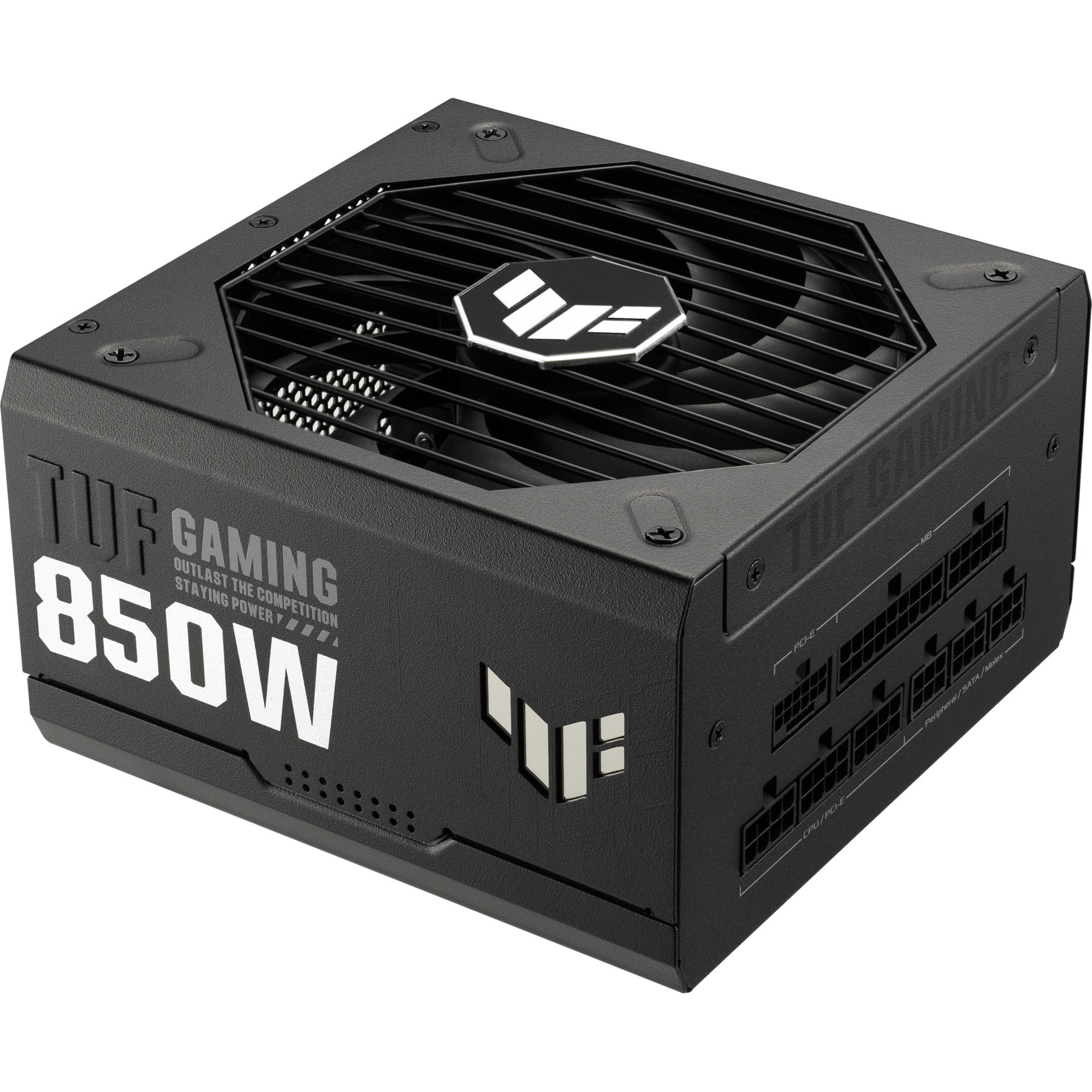 Asus tuf gaming gold modulaire 850 watt voeding (zwart, 1x 12v-2x6, 3x pcie)