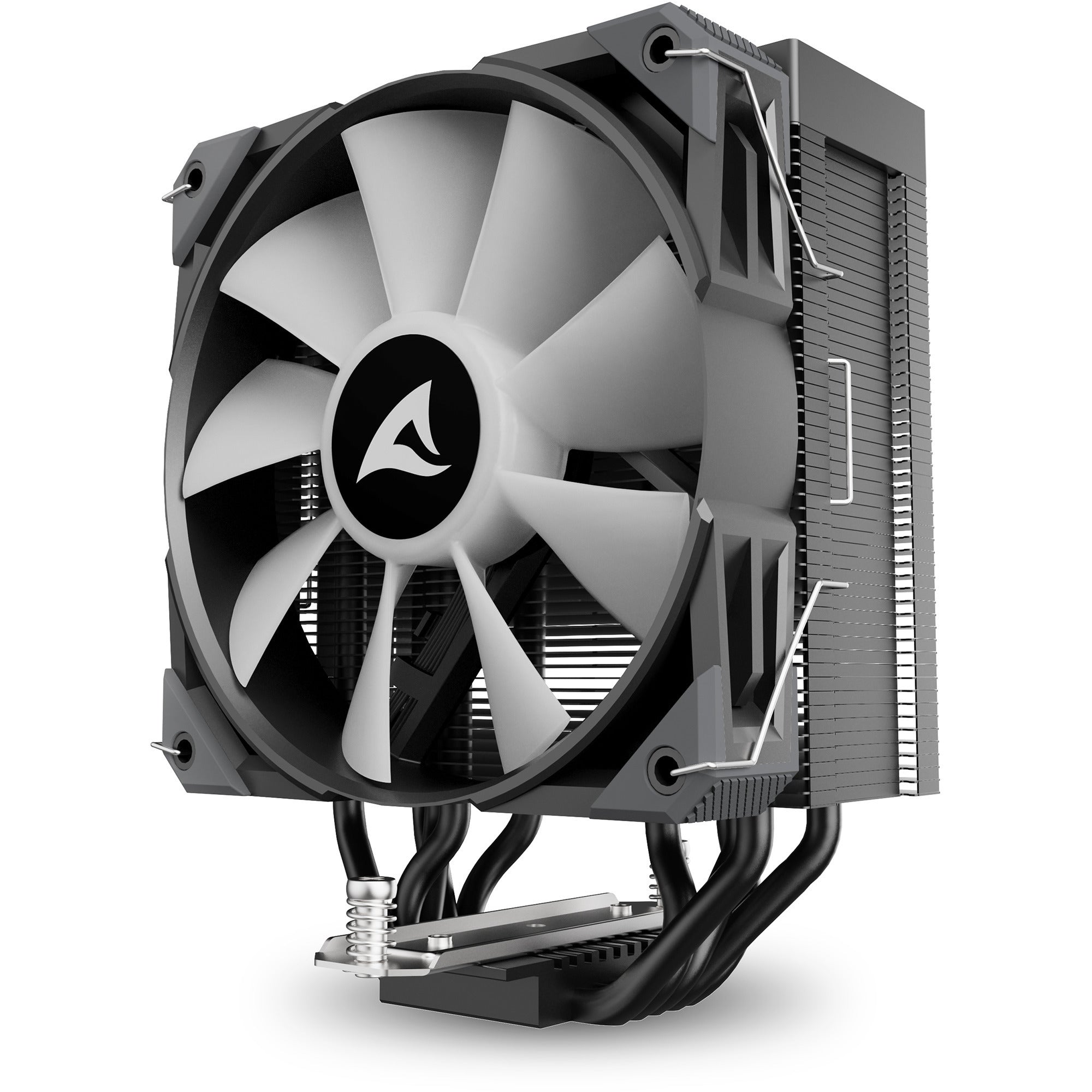 Sharkoon a50 rgb cpu-koeler (zwart, 4-pins pwm fan-connector)