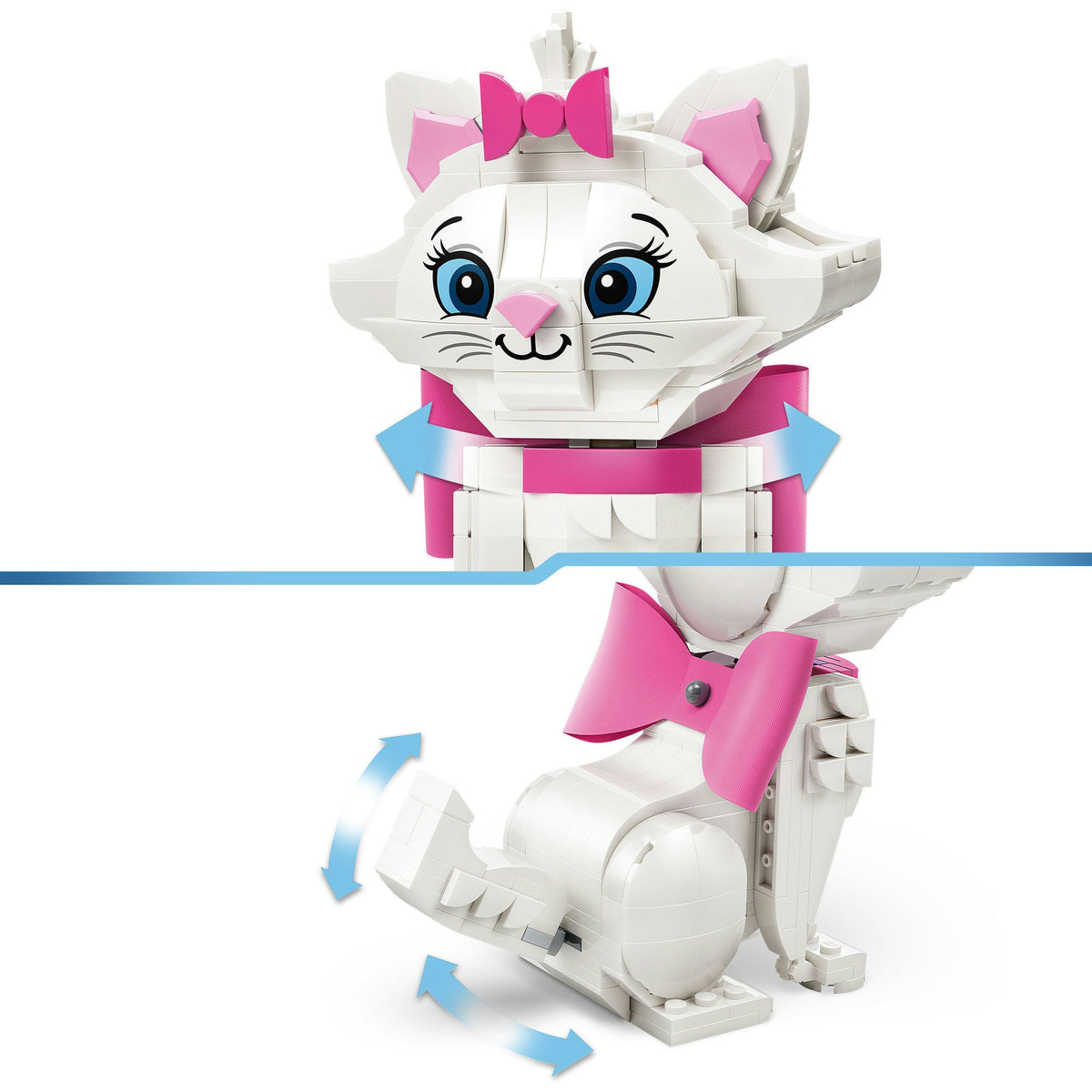 Lego disney de aristokatten: schattige marie