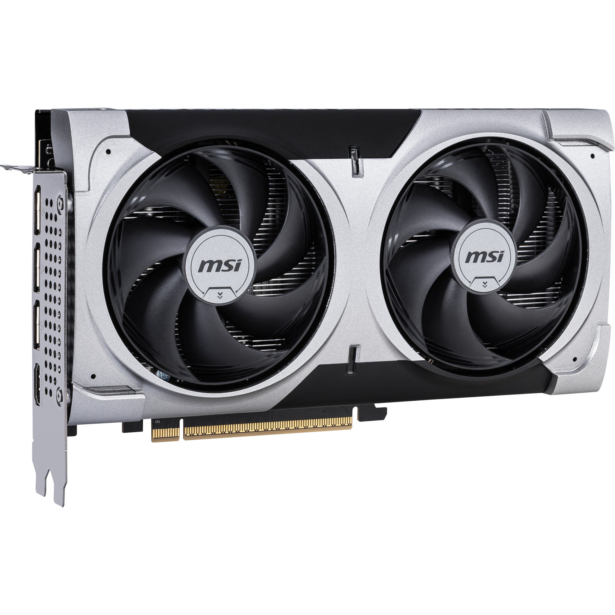 Msi geforce rtx 5060 ti 16g ventus 2x oc plus grafische kaart (3x displayport, 1x hdmi)