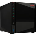Asustor nimbustor 4 as5404t nas (zwart, 2x lan, usb, hdmi)