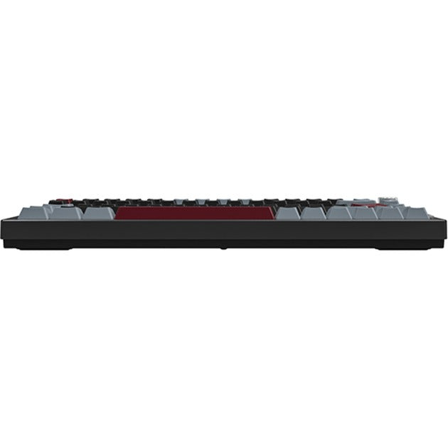 Montech mkey pro darkness rgb mechanisch toetsenbord (zwart, us lay-out (qwerty), gateron g pro brown, 75%, hot-swappable, rgb, double-shot pbt, usb-c | 2.4 ghz | bluetooth 5.2)