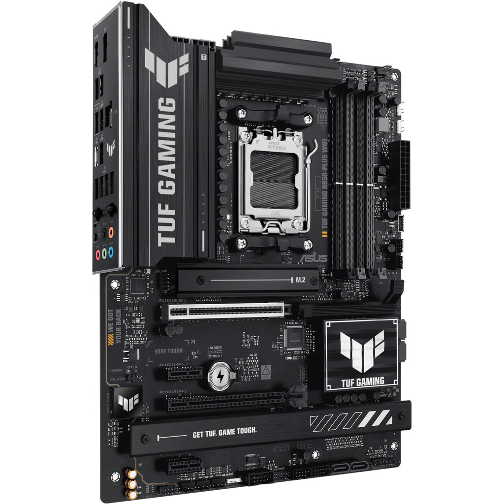 Asus tuf gaming b850-plus wifi socket am5 moederbord (raid, 2.5gb-lan, wi-fi 7, bt, sound, atx)
