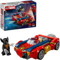 LEGO Superhelden 76336 Marvel Spider-Man Auto gegen Venomized Wolverine