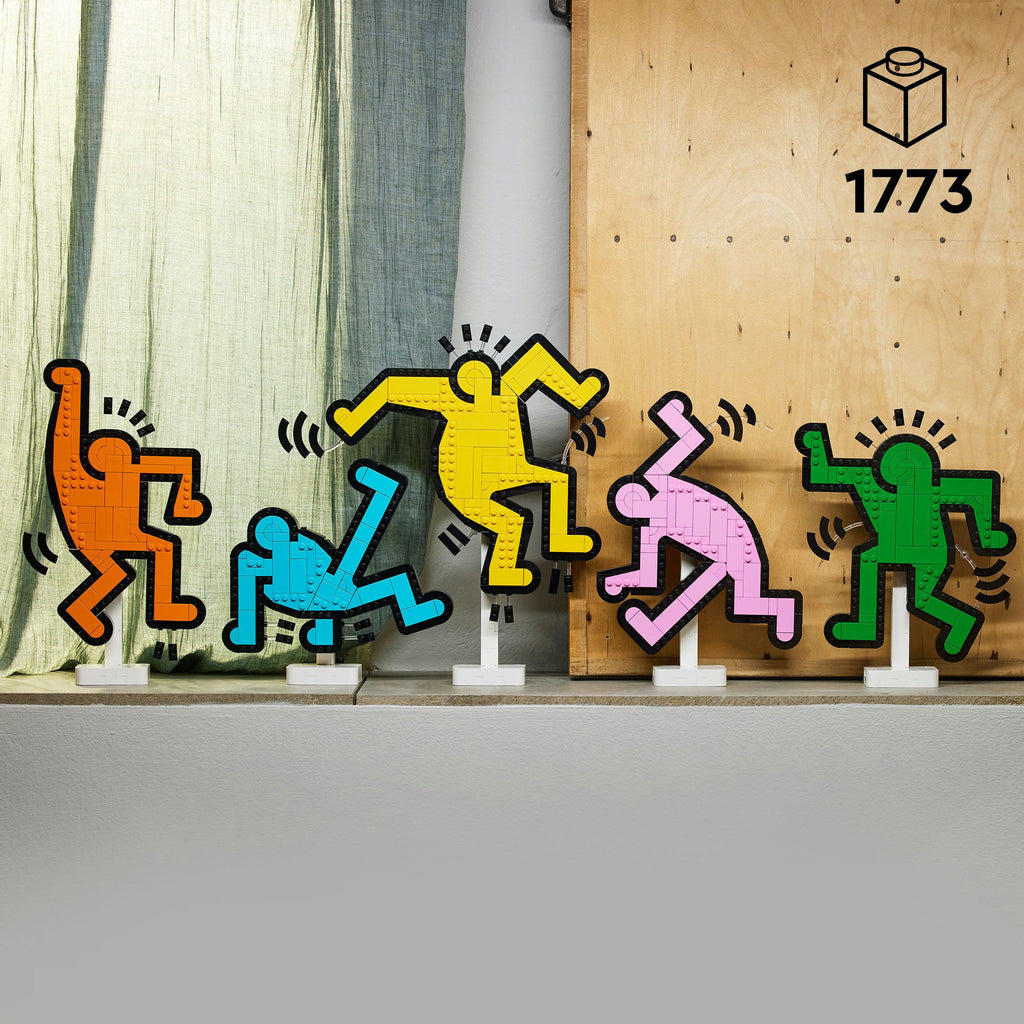 LEGO Art 31216 Keith Haring tanzende Figuren