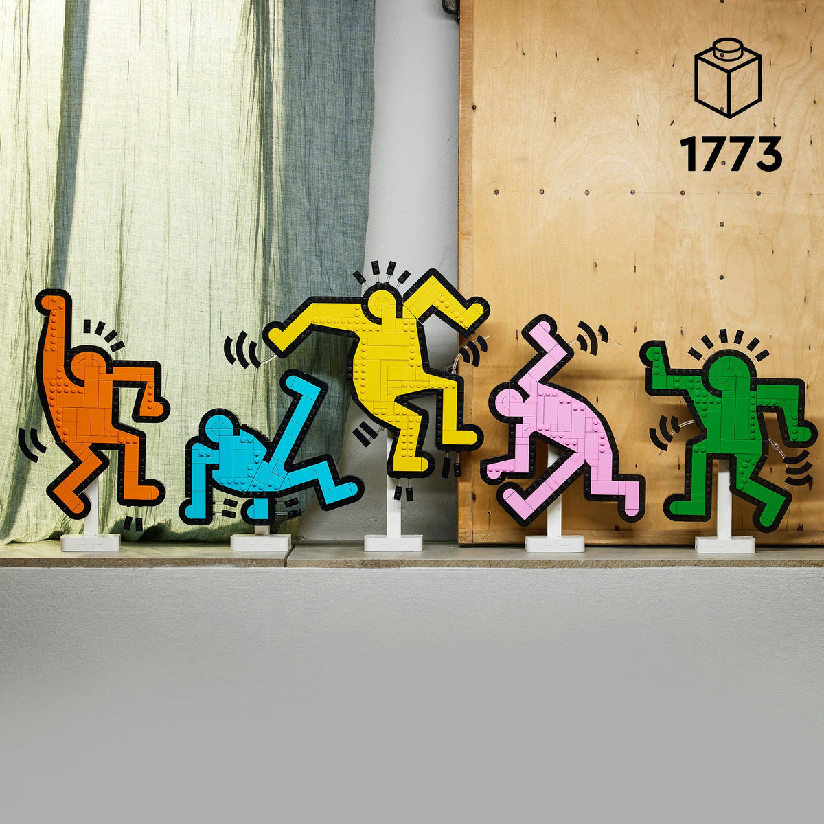 LEGO Art 31216 Keith Haring tanzende Figuren