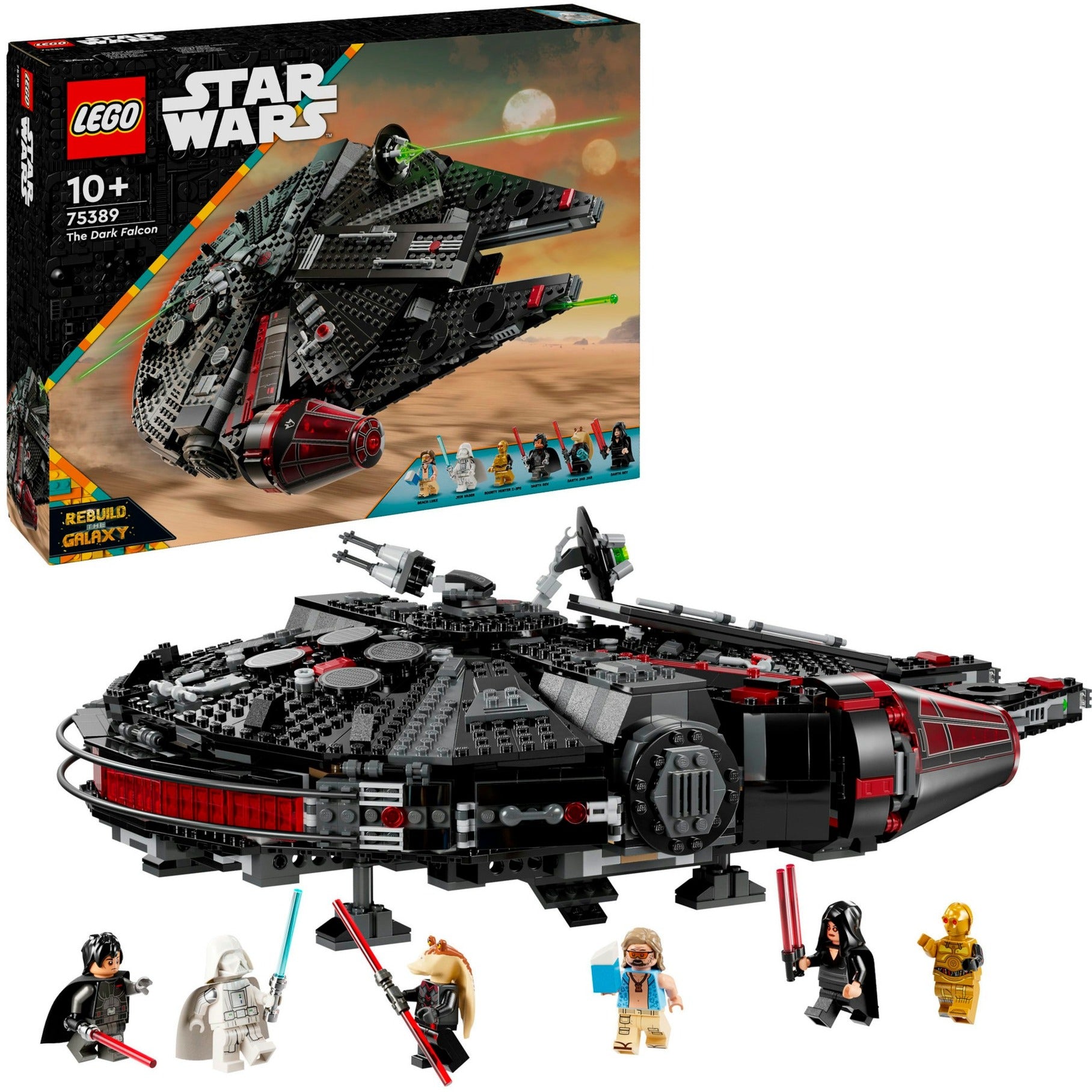 Lego star wars - dark falcon constructiespeelgoed (75389)