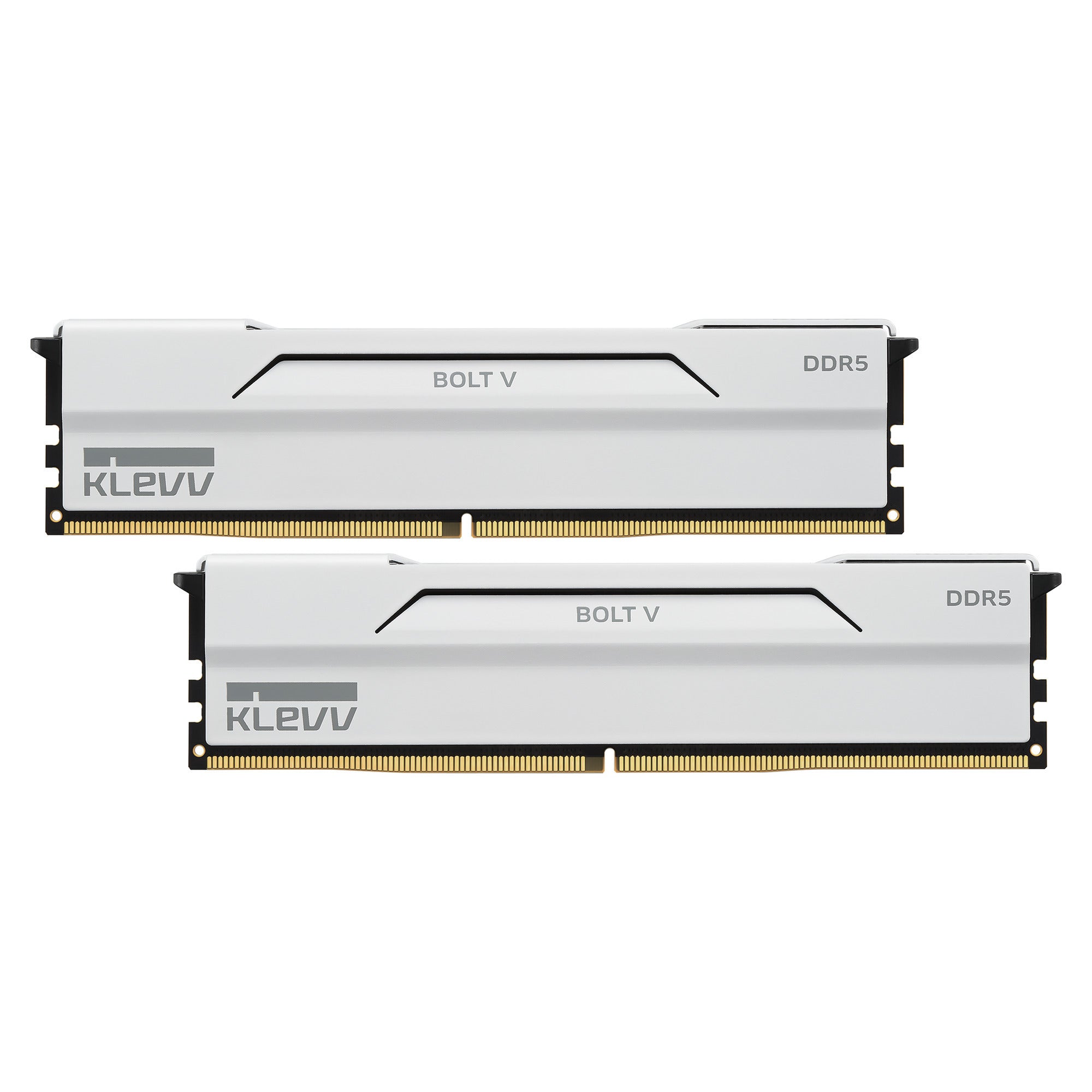 Klevv bolt v 32 gb ddr5-6000 (2x 16 gb) werkgeheugen (wit, kd5agua80-60a300i, xmp 3.0, expo)