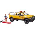 Bruder dodge ram 2500 reddingsbrigadeauto met strandwacht modelvoertuig (02506)