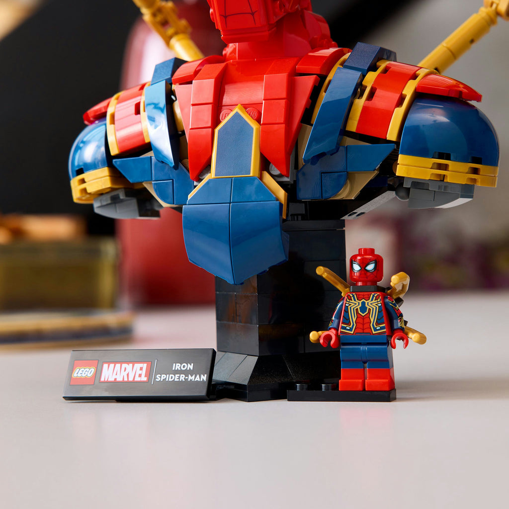 Lego Superhelden 76326 Iron Spider-Man Büste