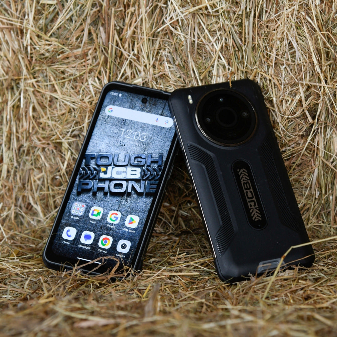 Jcb toughphone p20 (zwart, 6.6 fhd, 12 gb ram, 512 gb rom)
