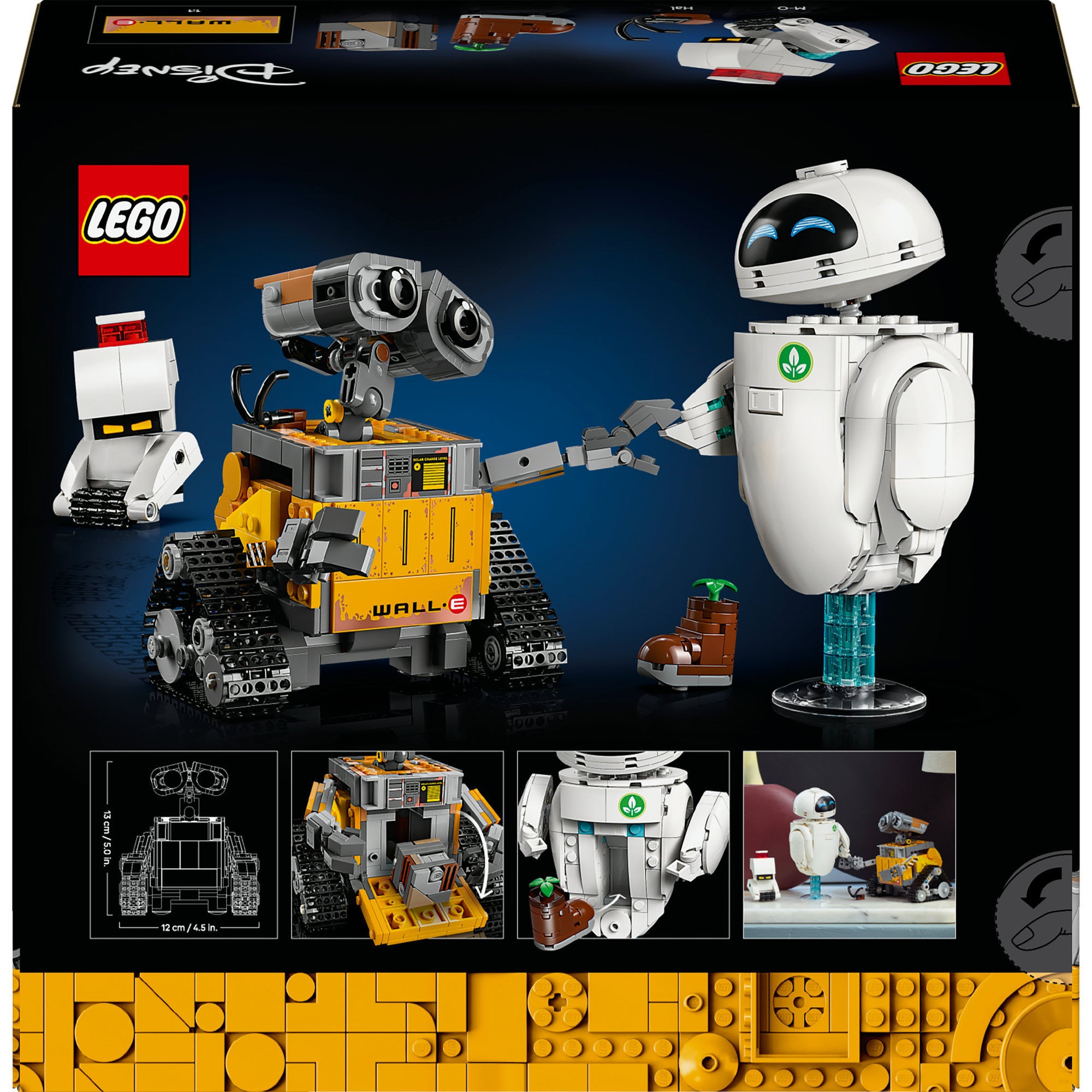 Lego Disney 43279 Pixar Wall-E und Eve