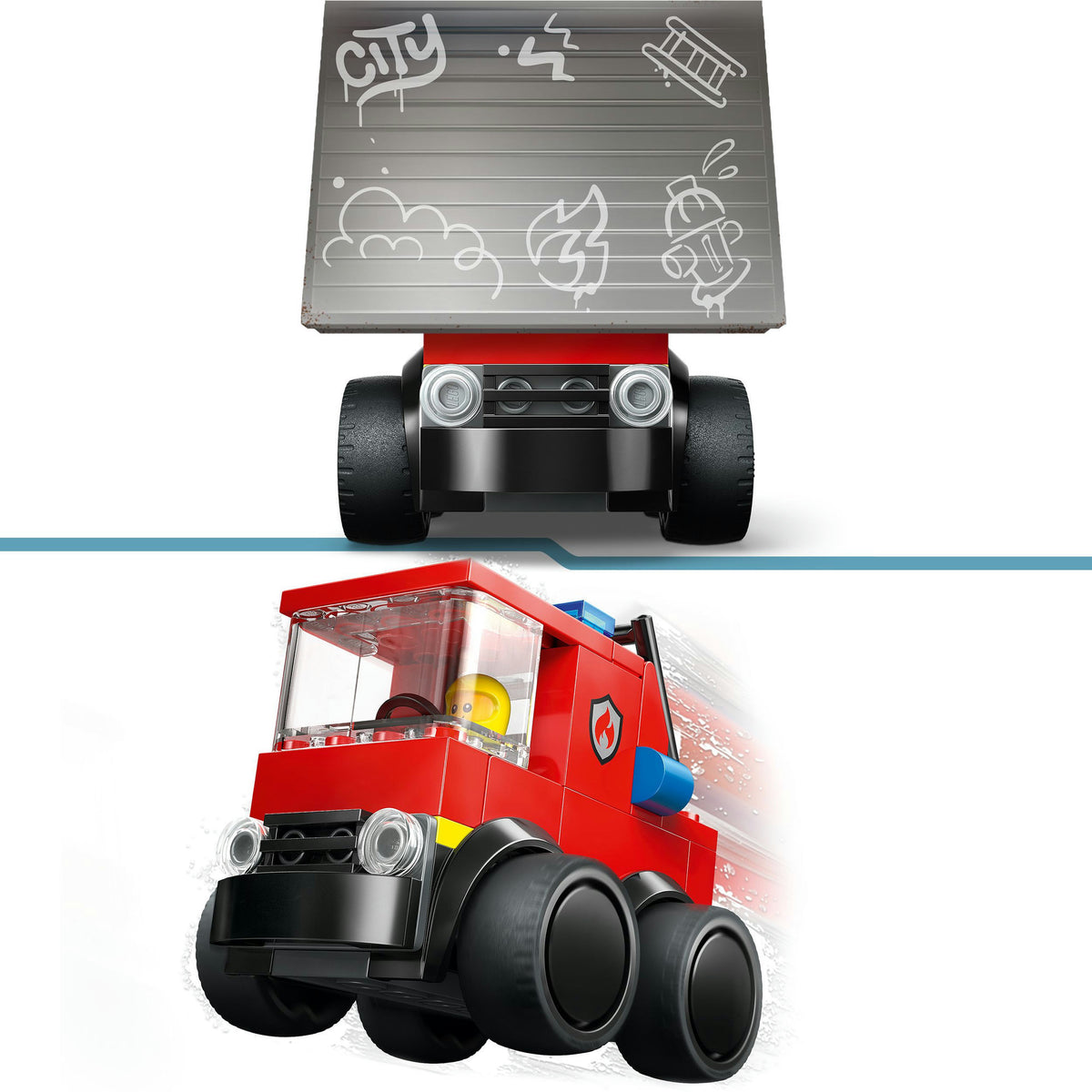 Lego city rides – fire truck - 60482