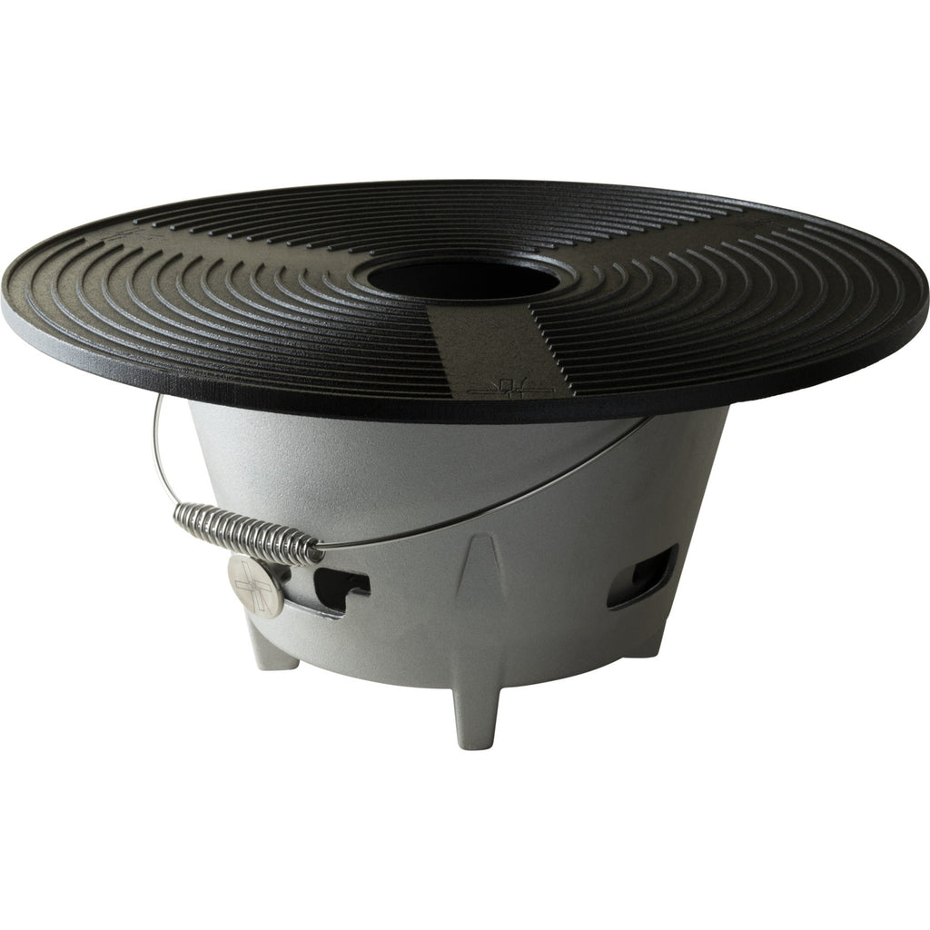 The windmill plancha grillplaat (zwart, 75 cm)
