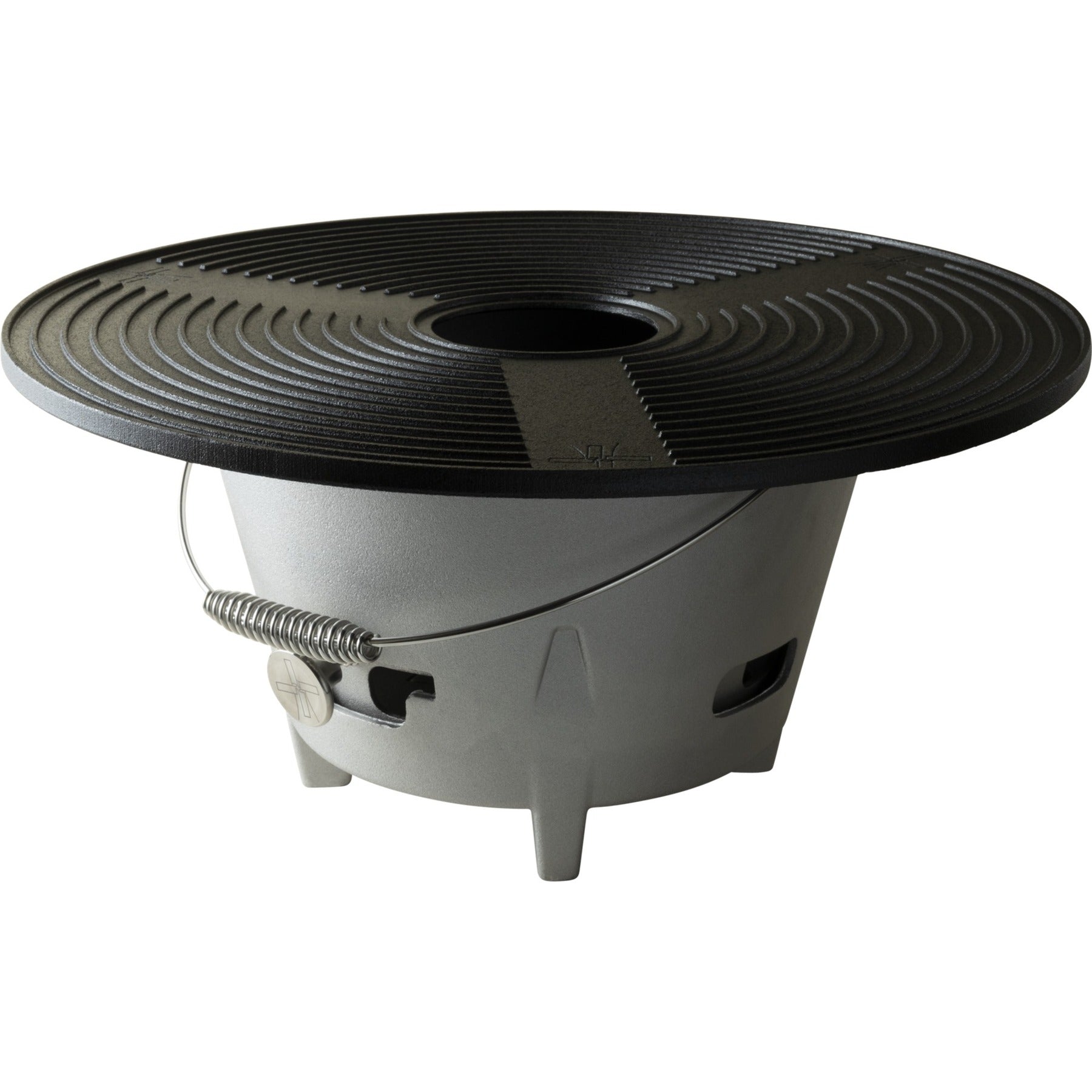 The windmill plancha grillplaat (zwart, 75 cm)