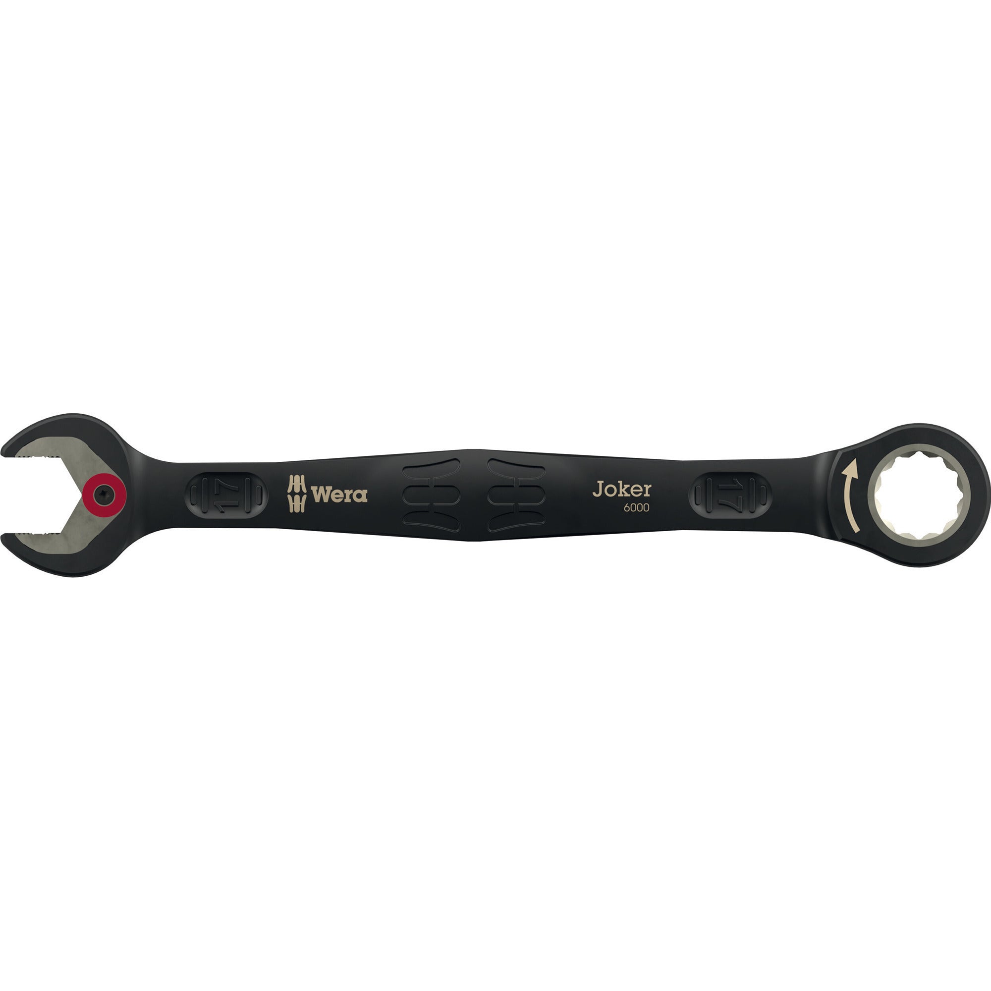 Wera 6000 joker black edition 11 set 1 steek-ringratelsleutelset, 11‑delig moersleutel (zwart)