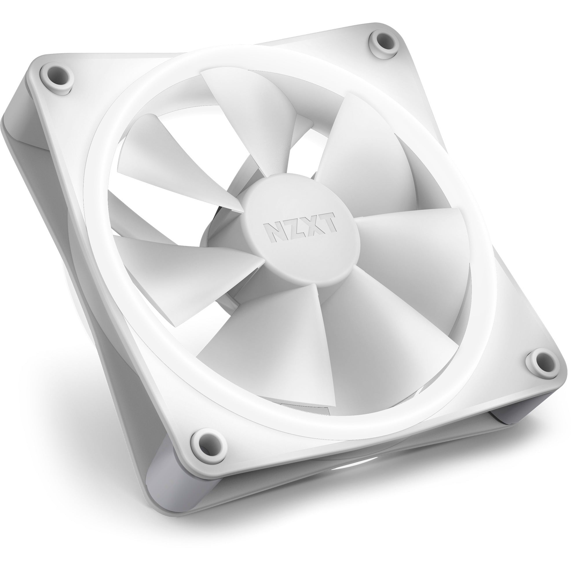 Nzxt f120 rgb duo case fan (wit, 120 x 120 x 25 mm, pwm, zonder controller)