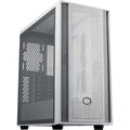 Cooler master masterbox 600 lite midi tower behuizing (wit | 2x usb-a | 1x usb-c | rgb | tempered glass)