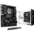 Asrock z890 pro-a wifi socket 1851 moederbord (zwart, raid, 2.5gb-lan, wi-fi 6e, bt, sound, atx)