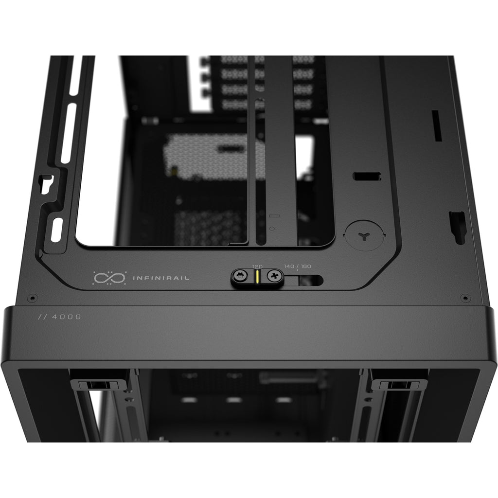 Corsair frame 4000d midi tower behuizing (zwart | 2x usb-a | 1x usb-c | tempered glass)