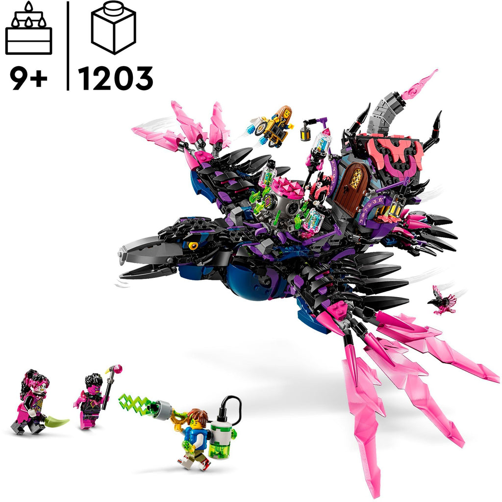Lego dreamzzz - de middernachtraaf van de neder heks constructiespeelgoed (71478)