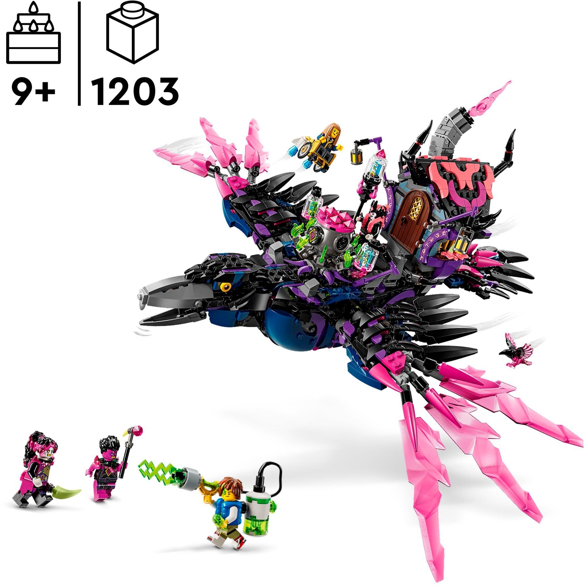 Lego dreamzzz - de middernachtraaf van de neder heks constructiespeelgoed (71478)