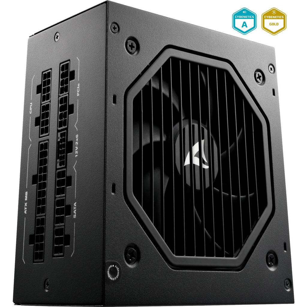 Sharkoon rebel p20 modulaire 850 watt voeding (zwart, 1x 12v-2x6, 4x pcie)