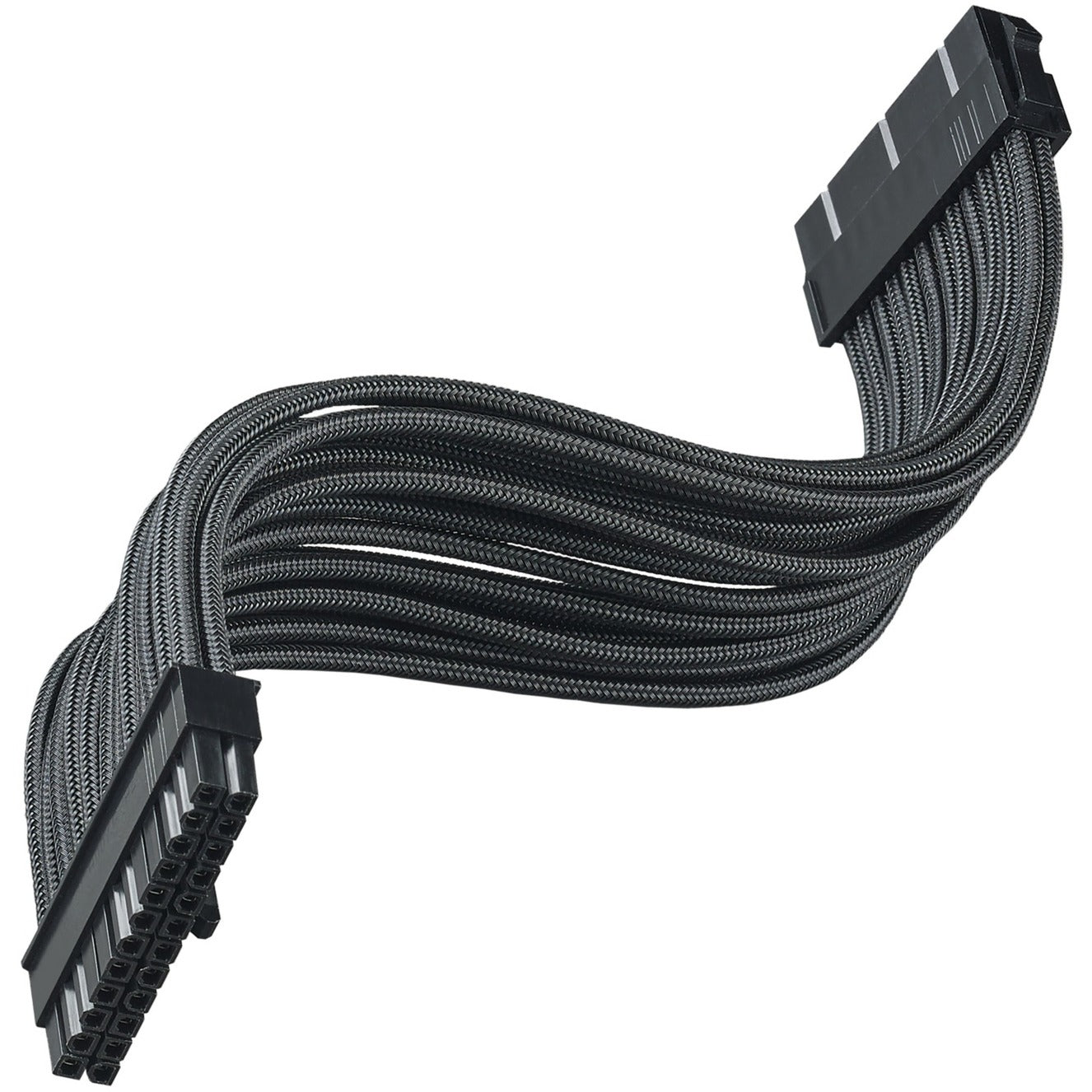 Silverstone sst-pp07e-mbb verlengkabel (zwart)