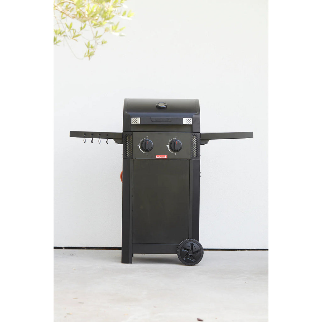 Barbecook luca 210 gasbarbecue met zijtafels (zwart)