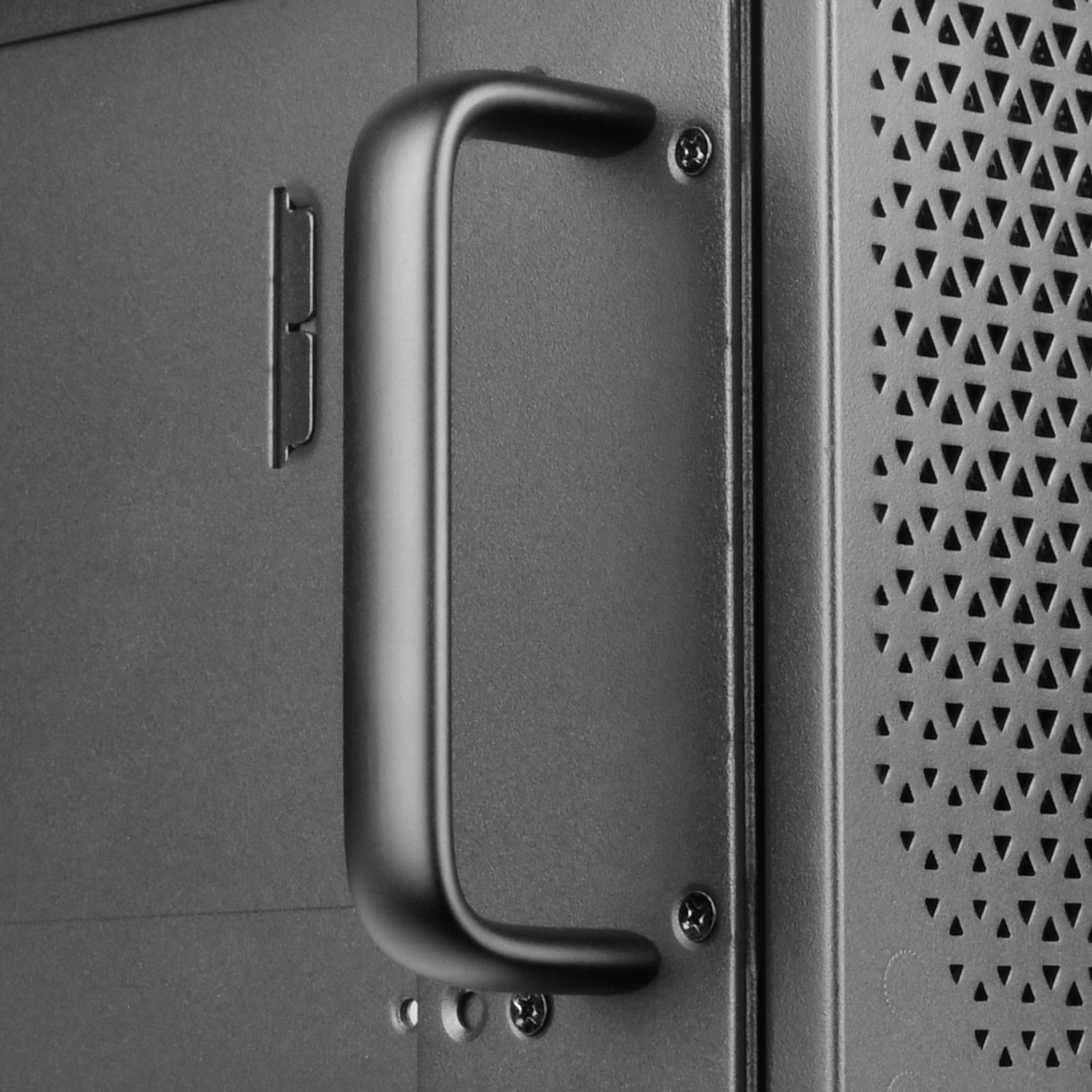Silverstone rm44 rack behuizing (zwart | 4u | usb type-c | 2x 80mm casefan inbegrepen)