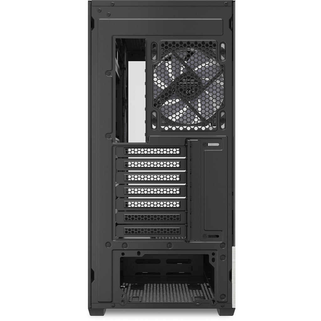 Sharkoon ak7 argb midi tower behuizing (zwart | 2x usb-a | 1x usb-c | rgb | tempered glass)