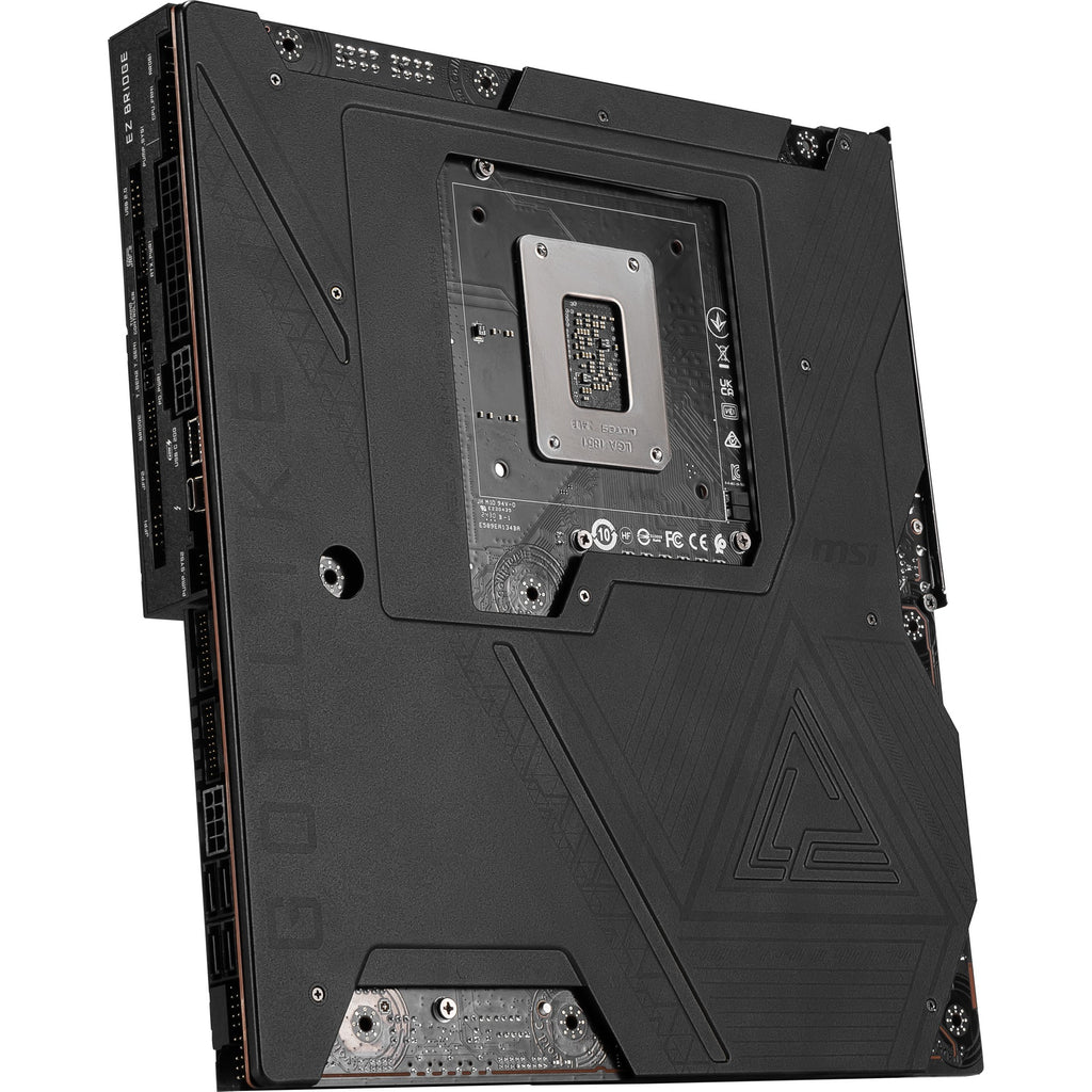 Msi meg z890 godlike socket 1851 moederbord (zwart, raid, 10gb-lan, 5gb-lan, wlan, bt, sound, e-atx)
