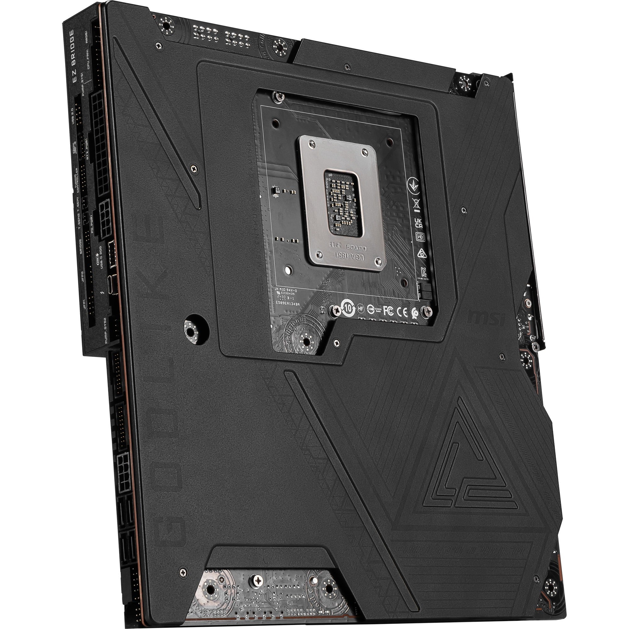 Msi meg z890 godlike socket 1851 moederbord (zwart, raid, 10gb-lan, 5gb-lan, wlan, bt, sound, e-atx)