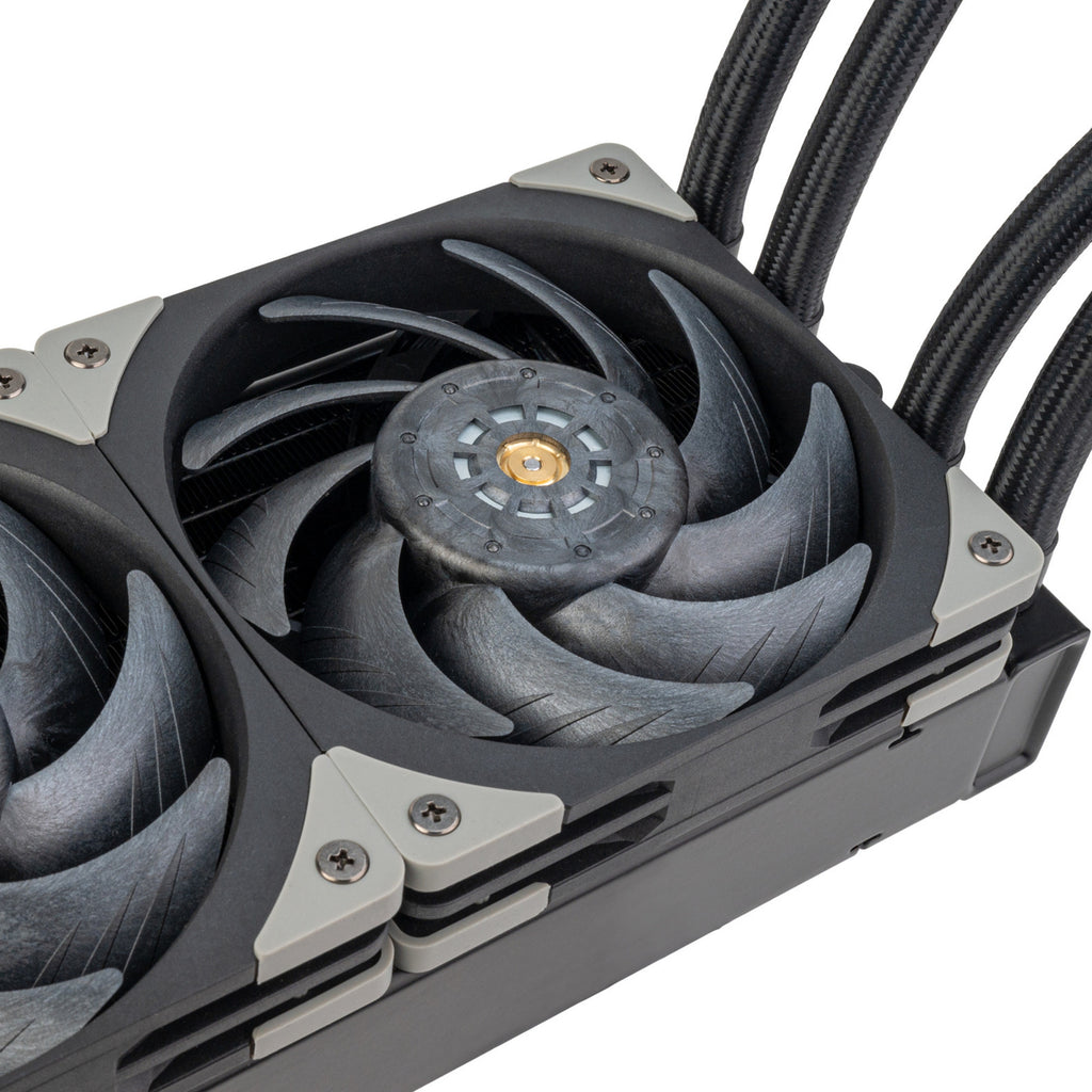 Silverstone fhl120 case fan (zwart, 120 x 120 x 25 mm, pwm)