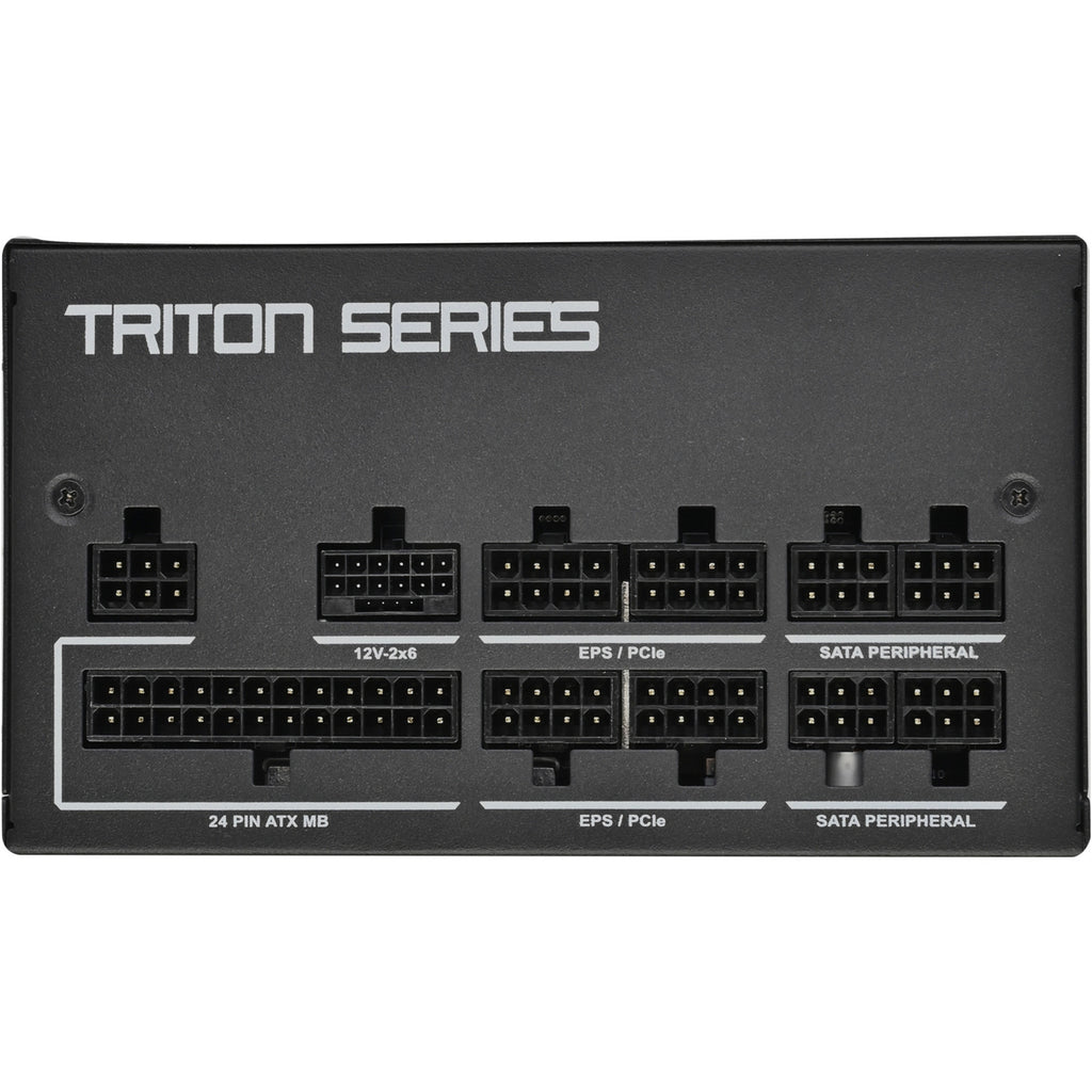 Silverstone triton 1000rz modulaire 1000 watt voeding (zwart, 1x 12v-2x6, 4x pcie)