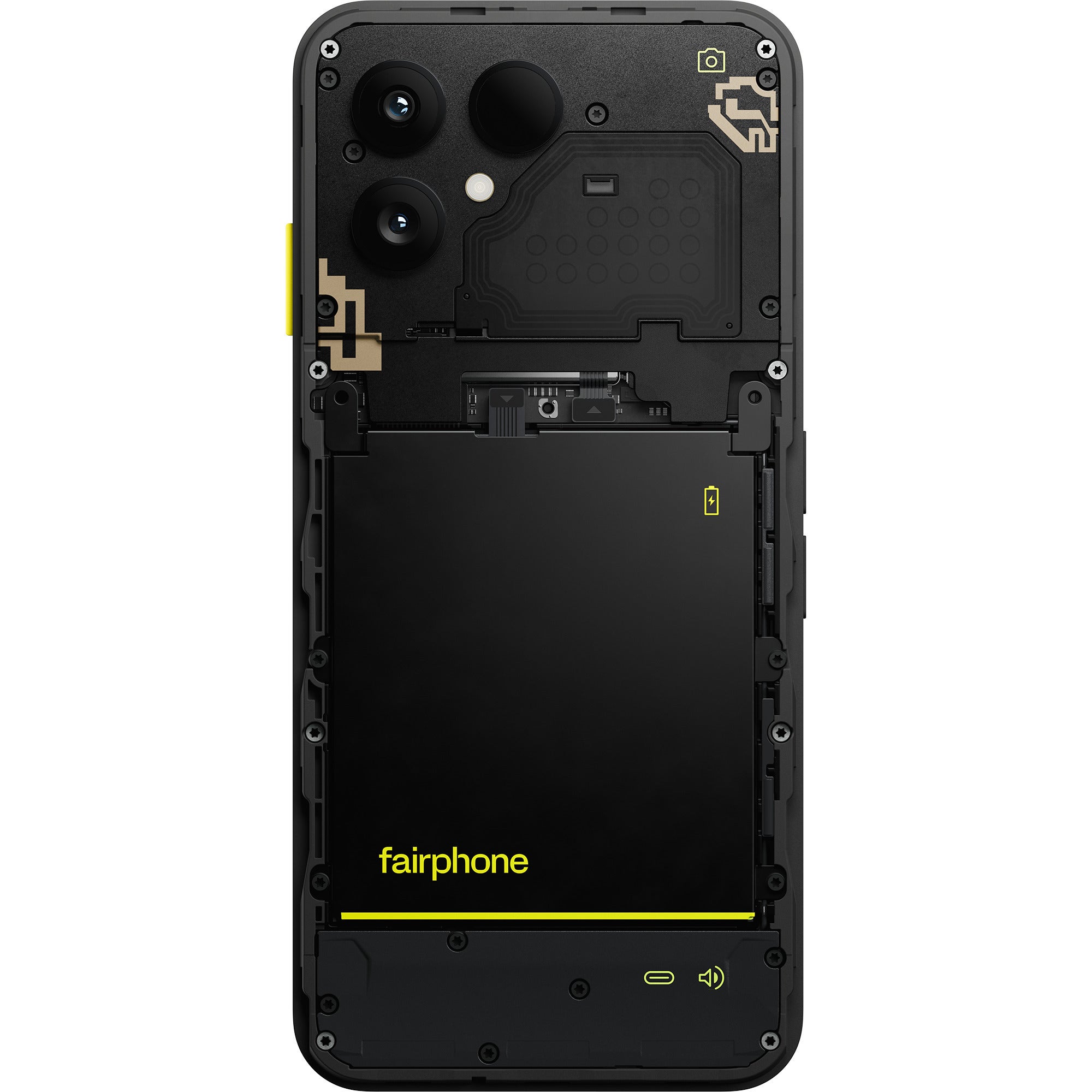 Fairphone (gen. 6) smartphone (zwart, 256 gb, android)