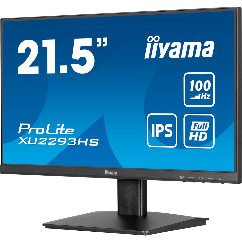 Iiyama prolite xu2293hs-b6 21.5 monitor (zwart (mat), 1x displayport, 1x hdmi)