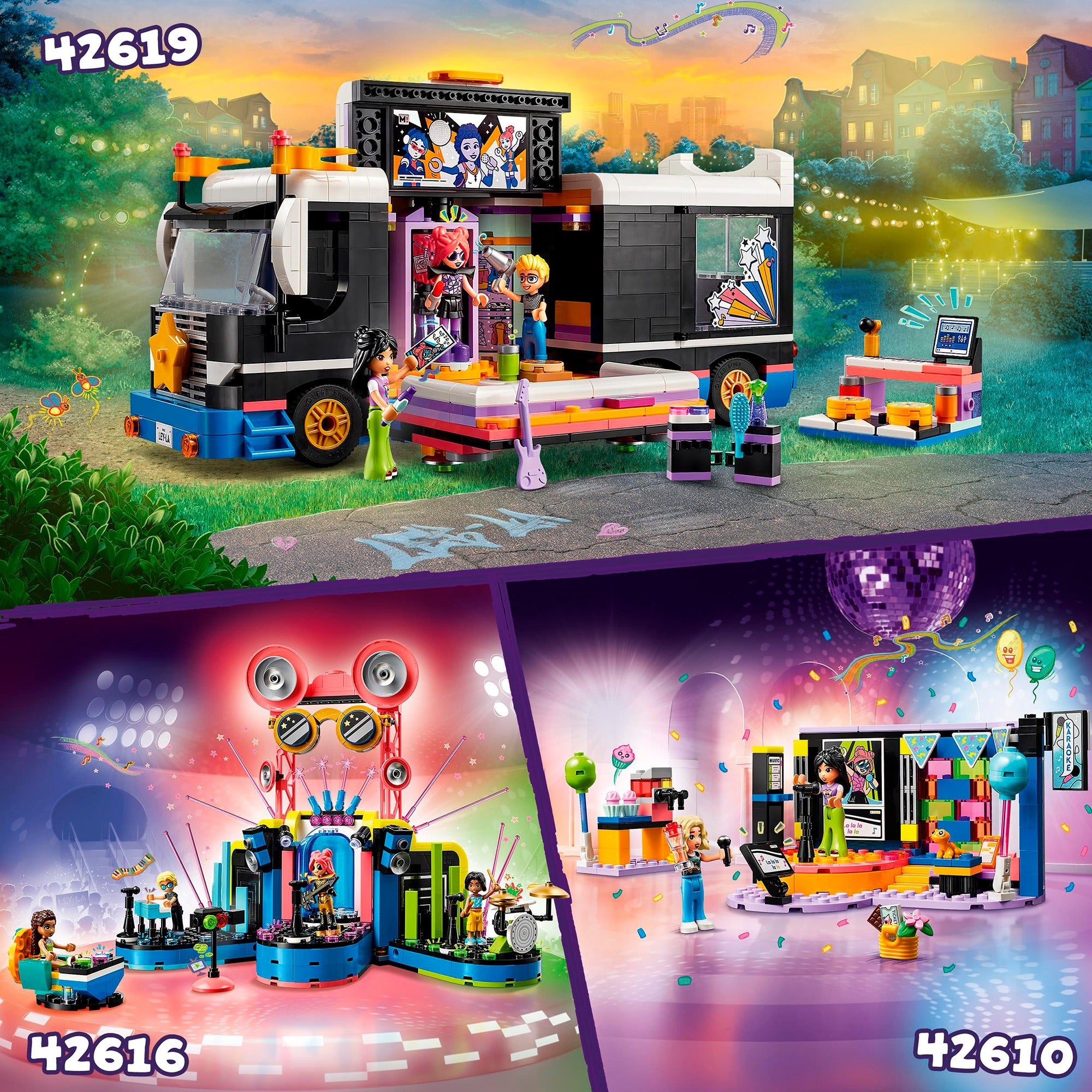 LEGO Friends 42619 Popstar Tourbus