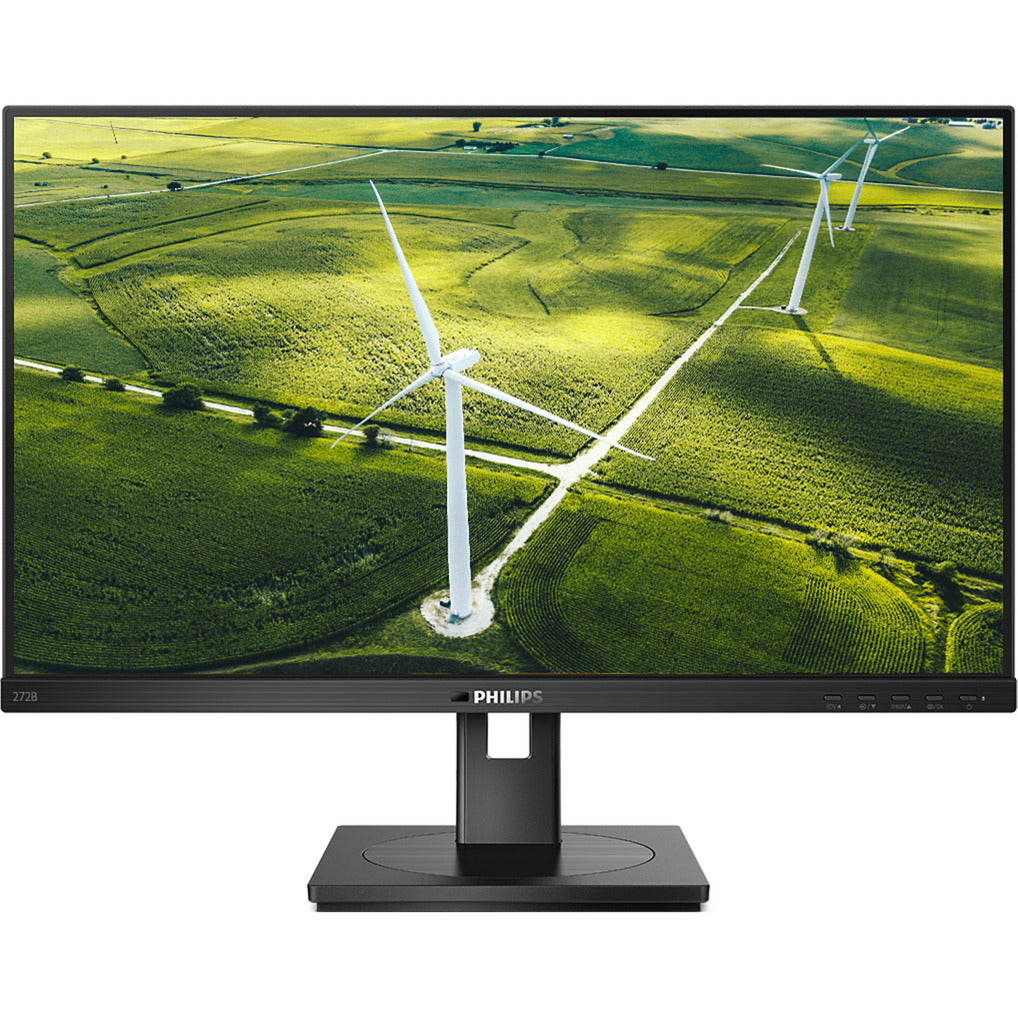 Philips 272b1g 27 monitor (zwart, 75 hz, vga, dvi-d, displayport, hdmi, usb, audio)