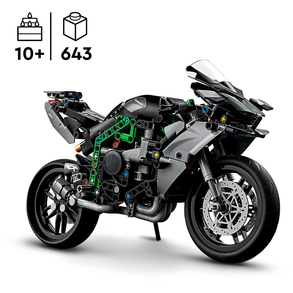 LEGO Technic 42170 Kawasaki Ninja H2R Motorrad