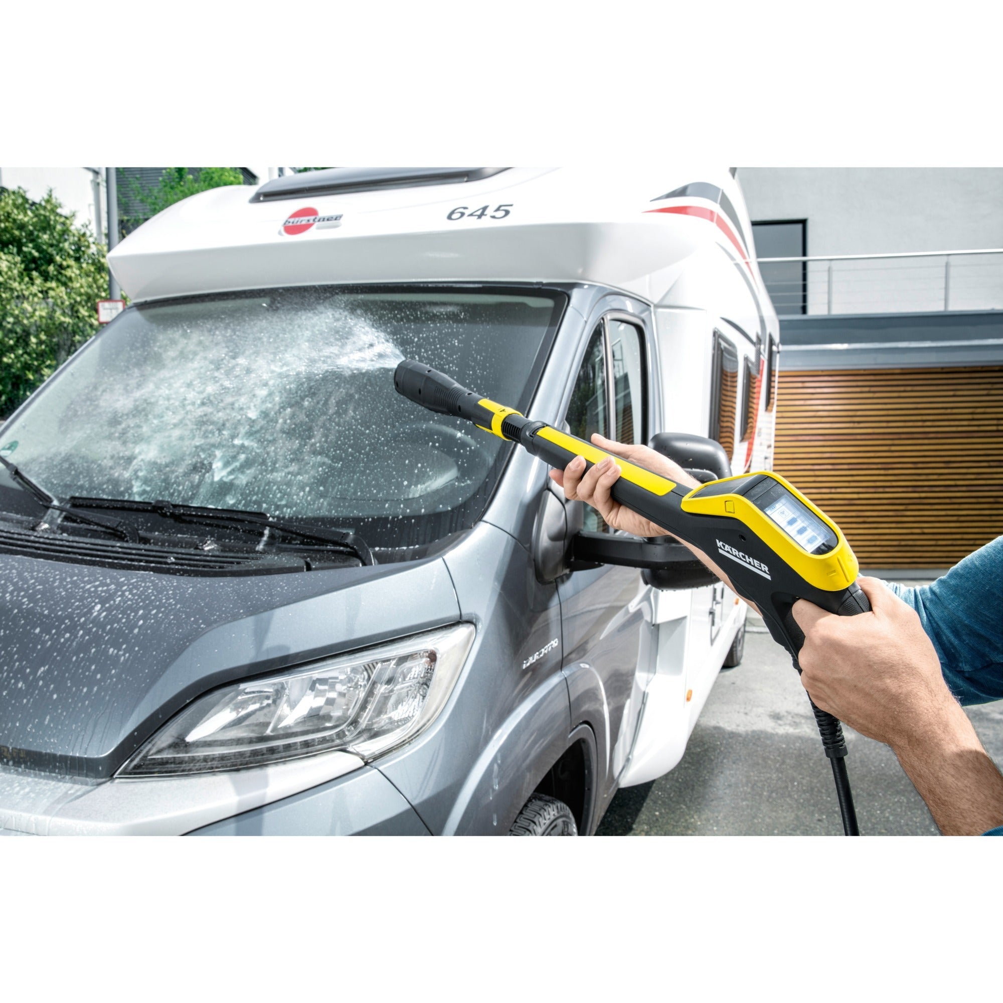 Kärcher k 4 premium power control home hogedrukreiniger (geel zwart, 1.324-133.0)
