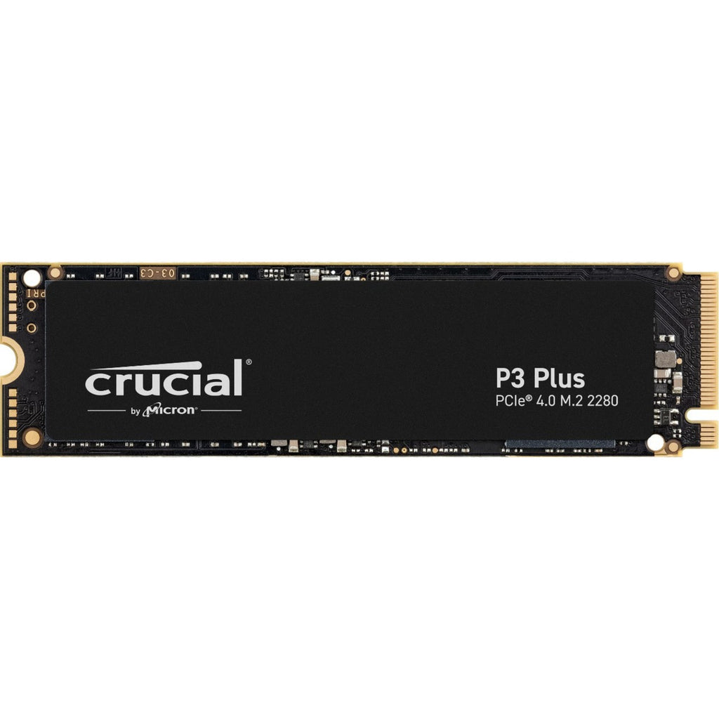 Crucial p3 plus 1 tb ssd (ct1000p3pssd8, pcie 4.0 x4, nvme, m.2 2280)