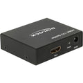 Delock splitter hdmi in > 2x hdmi 4k hdmi splitter (zwart)