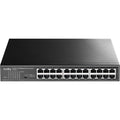 Cudy 24-port 10 100 mbps metal switch (zwart)