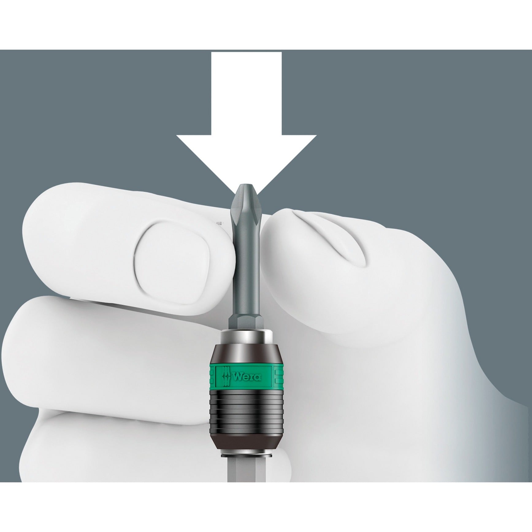 Wera kraftform kompakt 838 ra-r m set 1 bitset (zwart groen, 15‑delig)